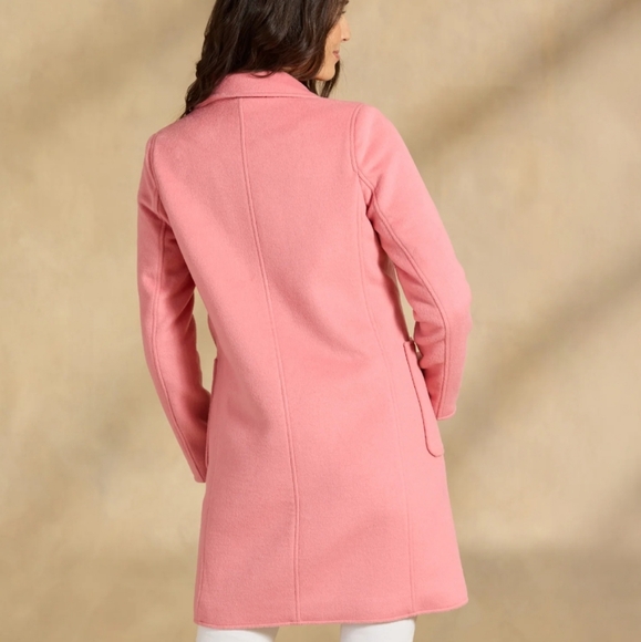 Sundance NWT Emilia Topper Wool Blend Breasted Long Blazer Jacket - Picture 2 of 9